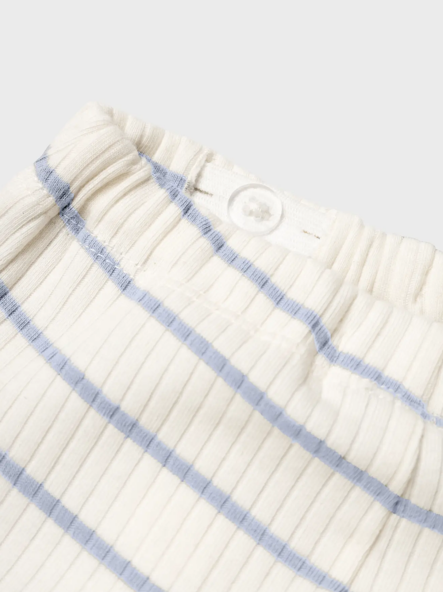 NORMAL PASSFORM BYXOR - NBMKAIL REG PANT LIL NOOS - Coconut Milk ZEN BLUE