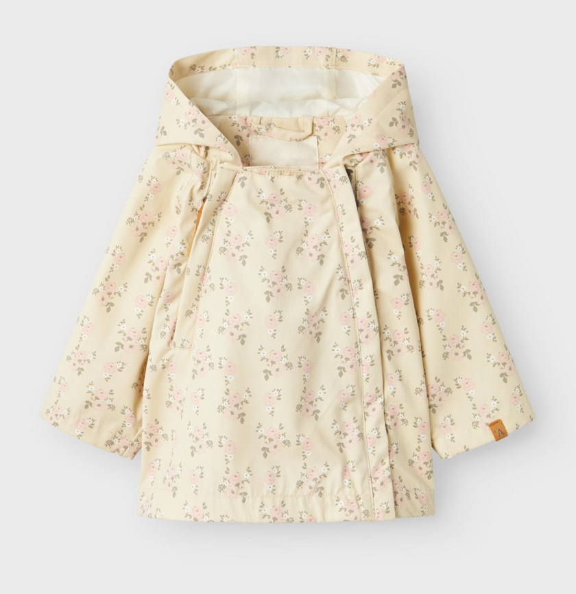 VATTENTÄT JACKA -  NBFGERDA LOOSE JACKET AOP FO LIL