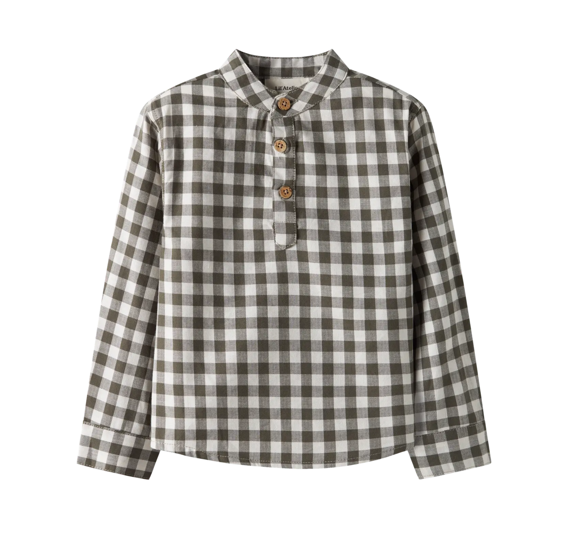 EKOLOGISK BOMULL SKJORTA - NMMRIO LS LOOSE SHIRT LIL
