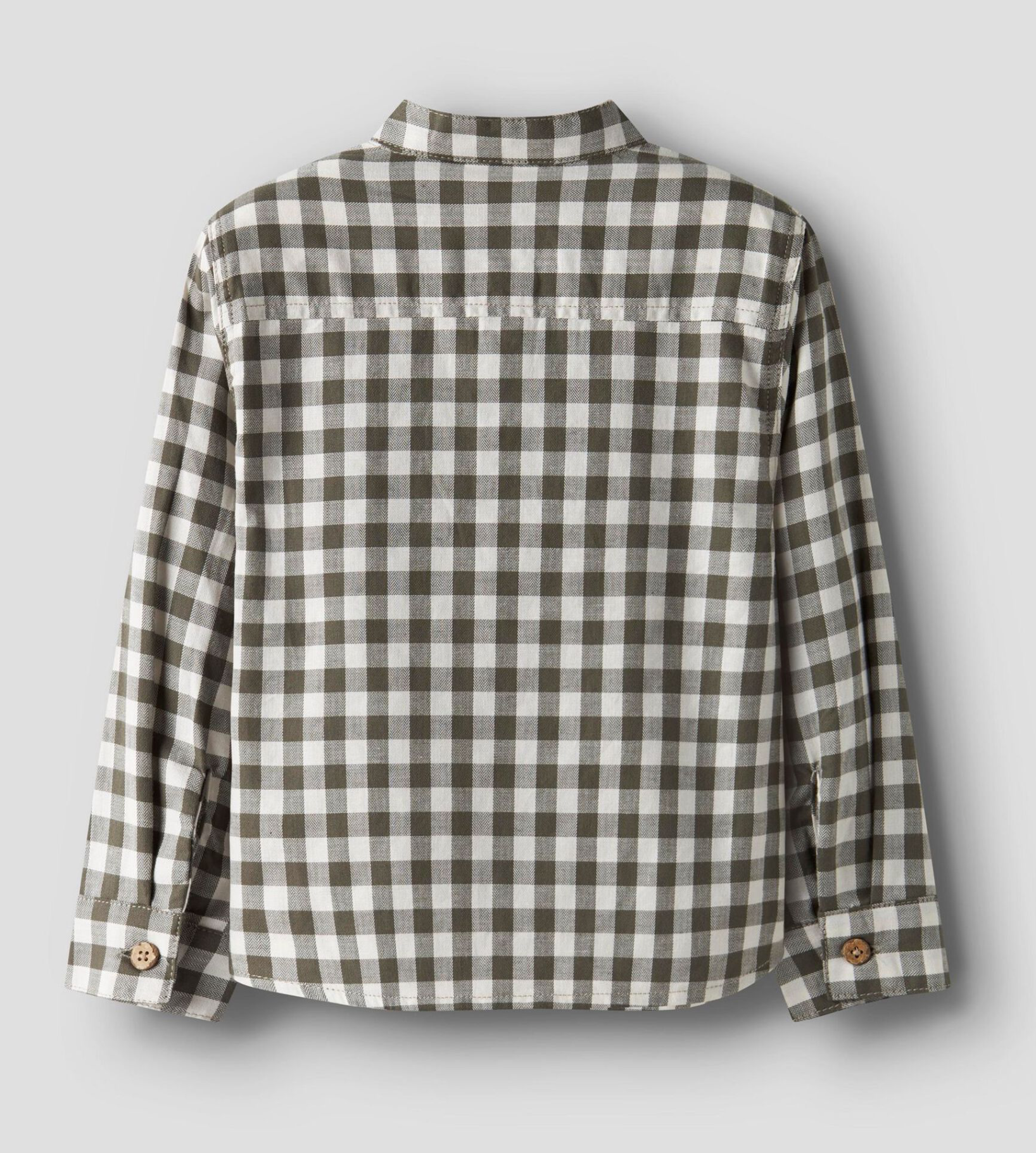 EKOLOGISK BOMULL SKJORTA - NMMRIO LS LOOSE SHIRT LIL