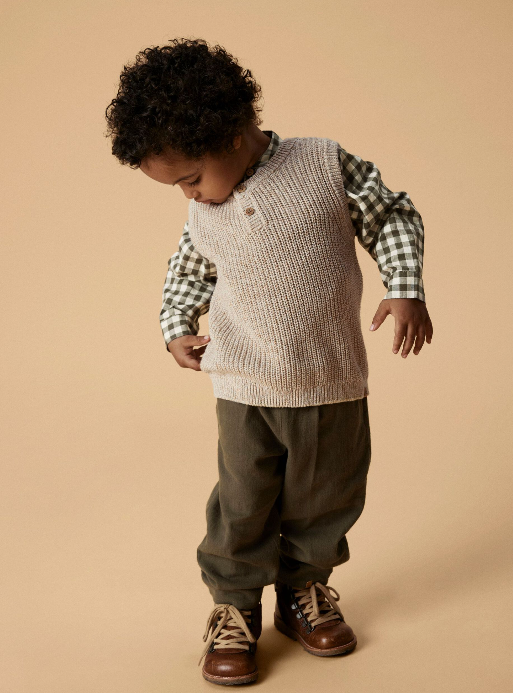 EKOLOGISK BOMULL SKJORTA - NMMRIO LS LOOSE SHIRT LIL