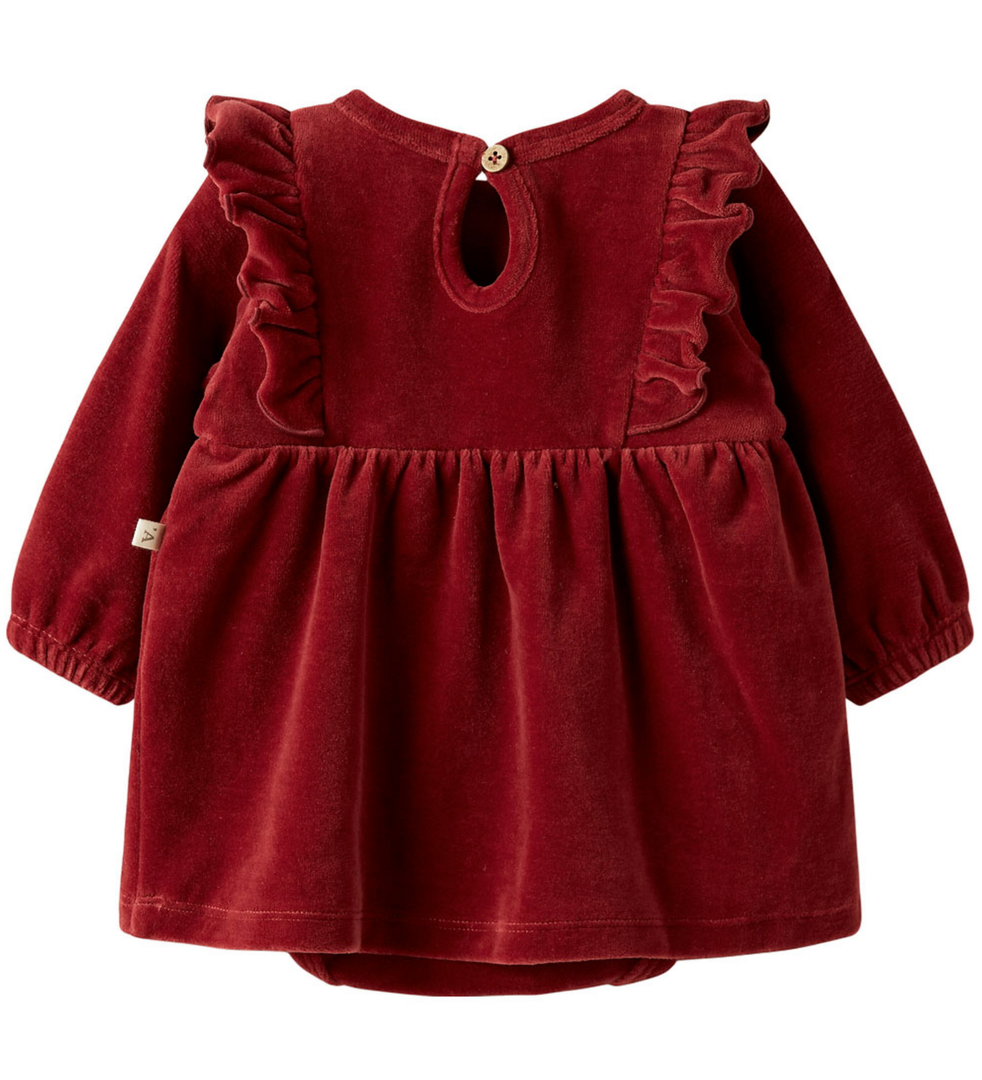 Långärmad klänning 56-86 - NBFSAGA SAG LS BODY DRESS LIL