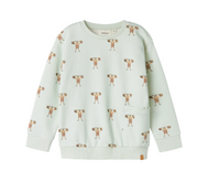 LÖS PASSFORM SWEATSHIRT - NMMJOBO LS LOOSE SWEAT LIL