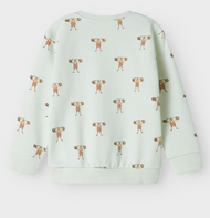 LÖS PASSFORM SWEATSHIRT - NMMJOBO LS LOOSE SWEAT LIL