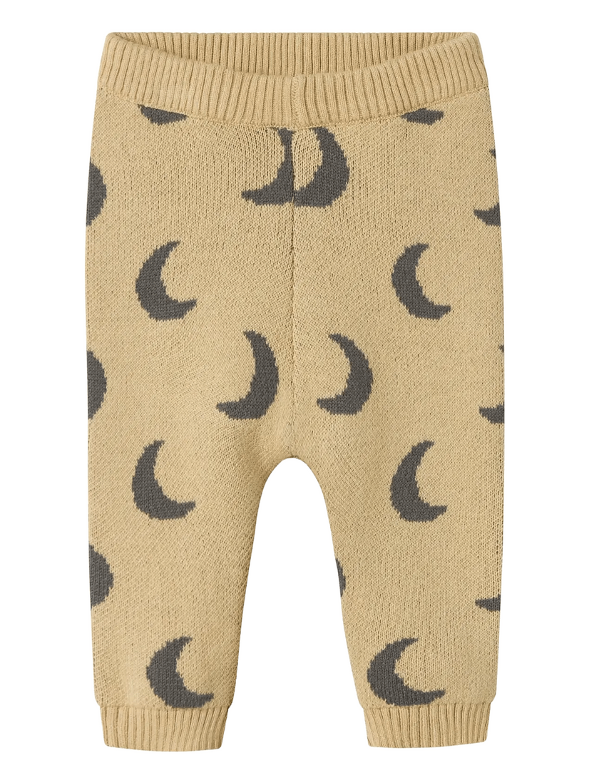 NORMAL PASSFORM BYXOR - NBMLULIO KNIT PANT LIL - Mojave Desert