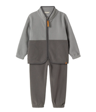 FLEECESET 2 delar - NMMLASPEKTRA FLEECE SET 1FO LIL - Ultimate Grey