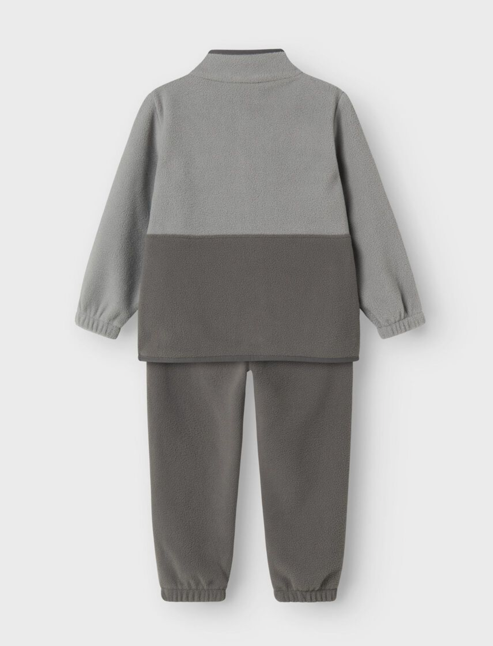 FLEECESET 2 delar - NMMLASPEKTRA FLEECE SET 1FO LIL - Ultimate Grey