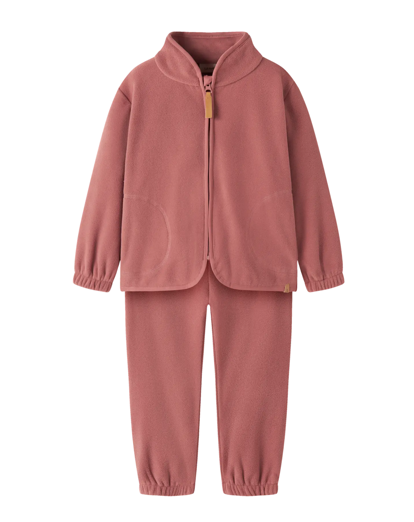 FLEECESET 2 delar - NMFLASPEKTRA FLEECE SET 1FO LIL - Withered Rose