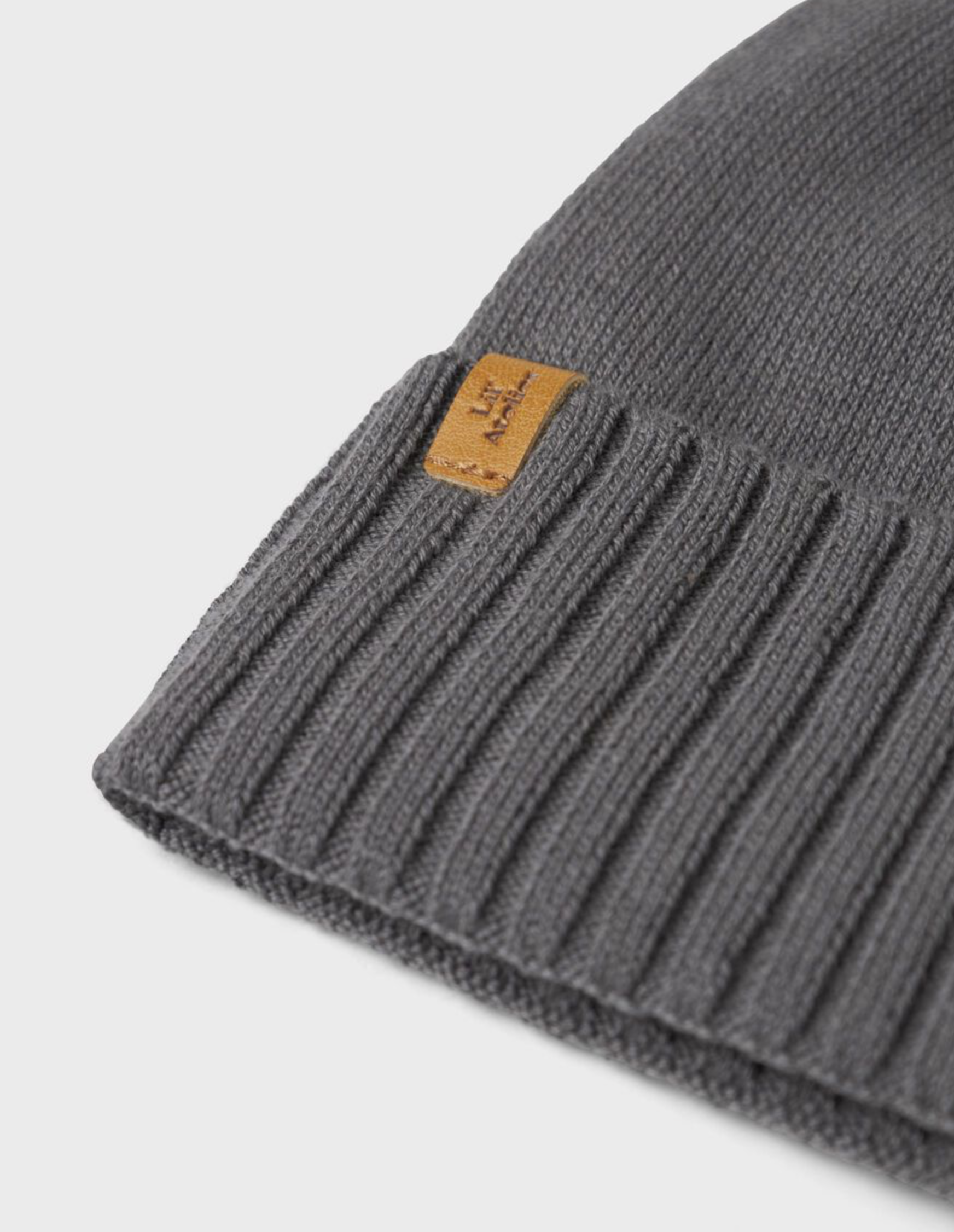STICKAD MÖSSA - NMMNALU KNIT HAT1 LIL - Poppy Seed