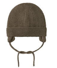 STICKAD MÖSSA - NBNNANSON KNIT HAT LIL - Shitake