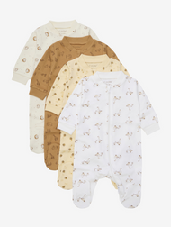 Fixoni - Nightsuit w. feet AOP