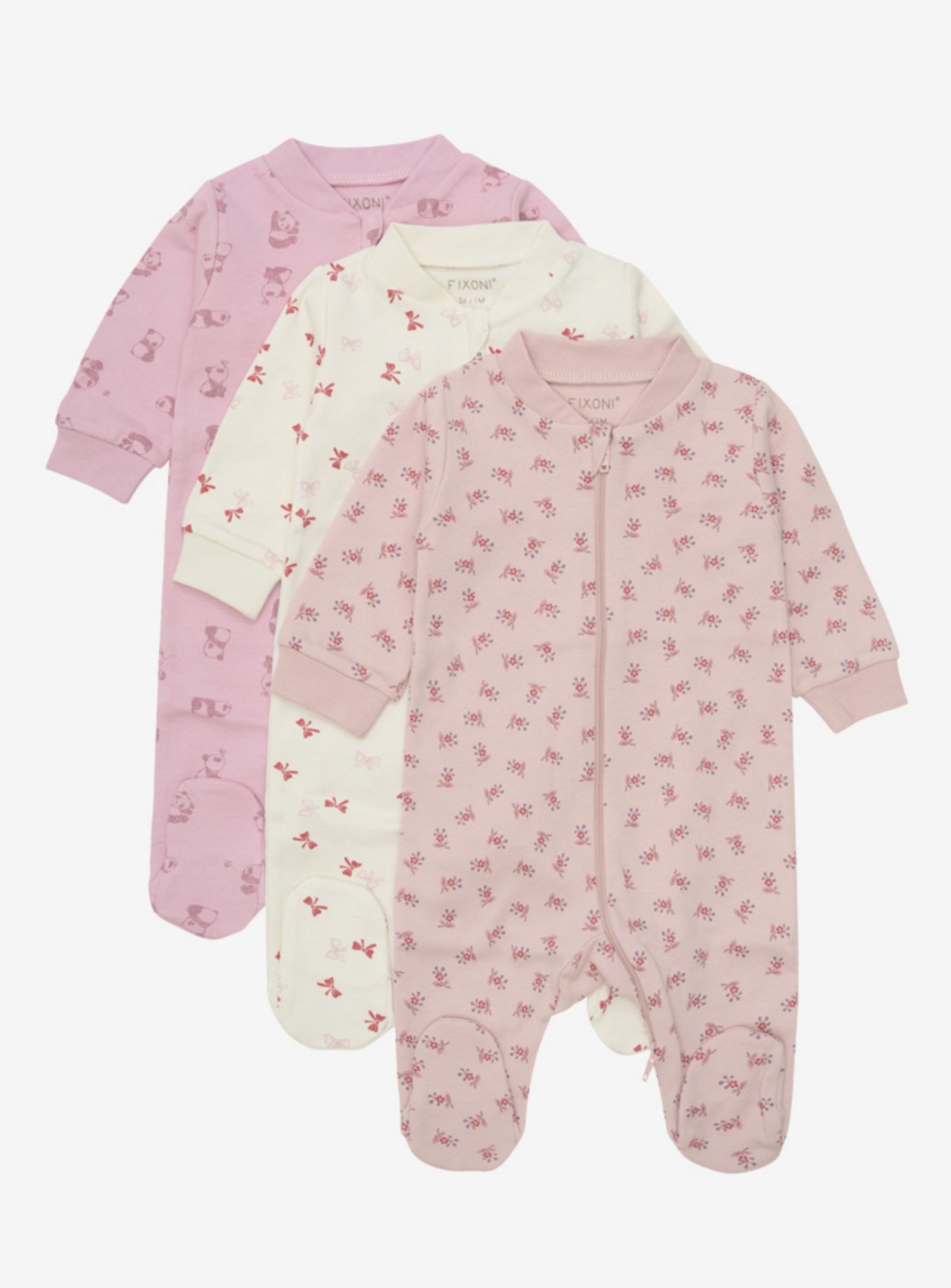 Fixoni - Nightsuit w. feet AOP