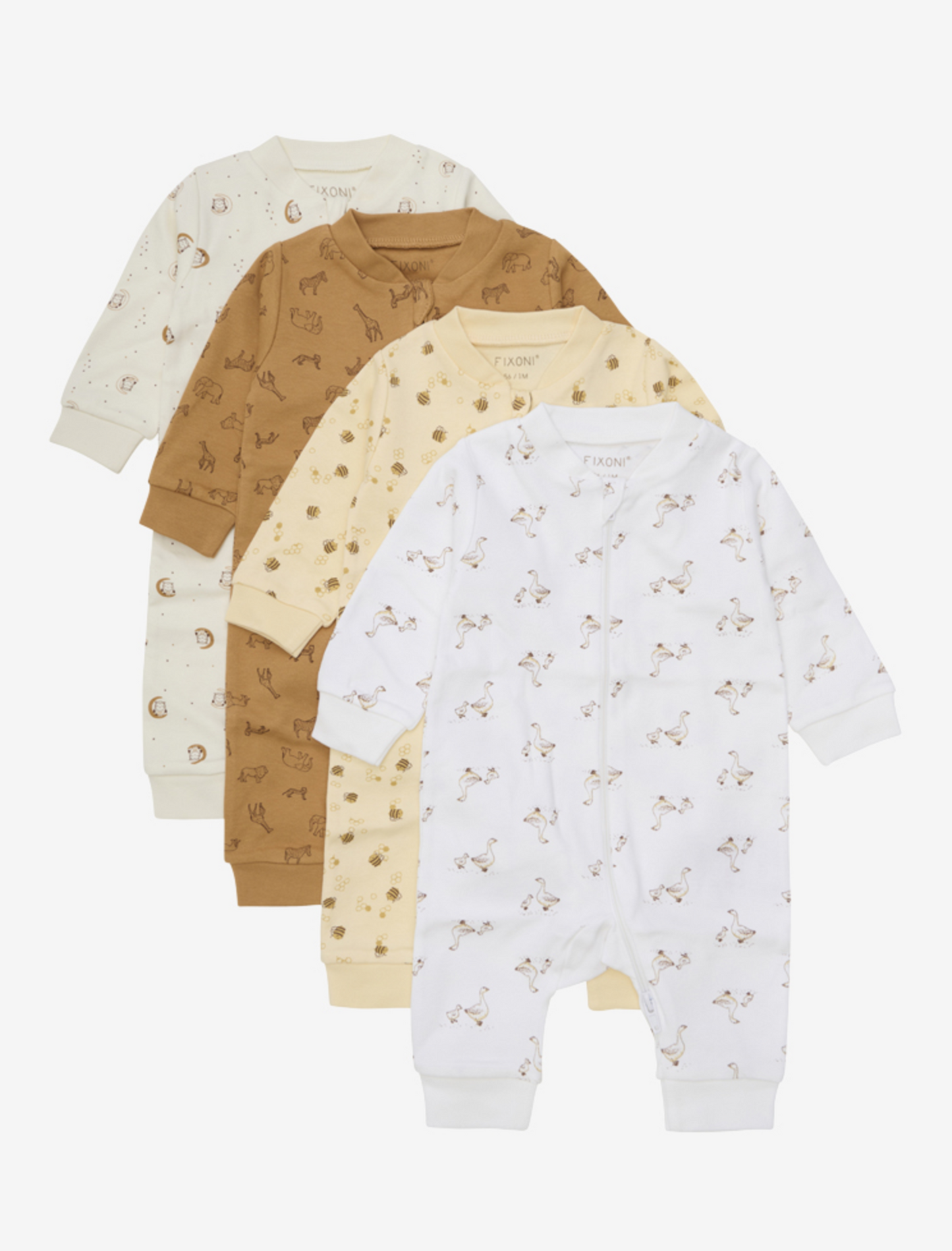 Fixoni - Fixoni - Nightsuit w/o feet AOP