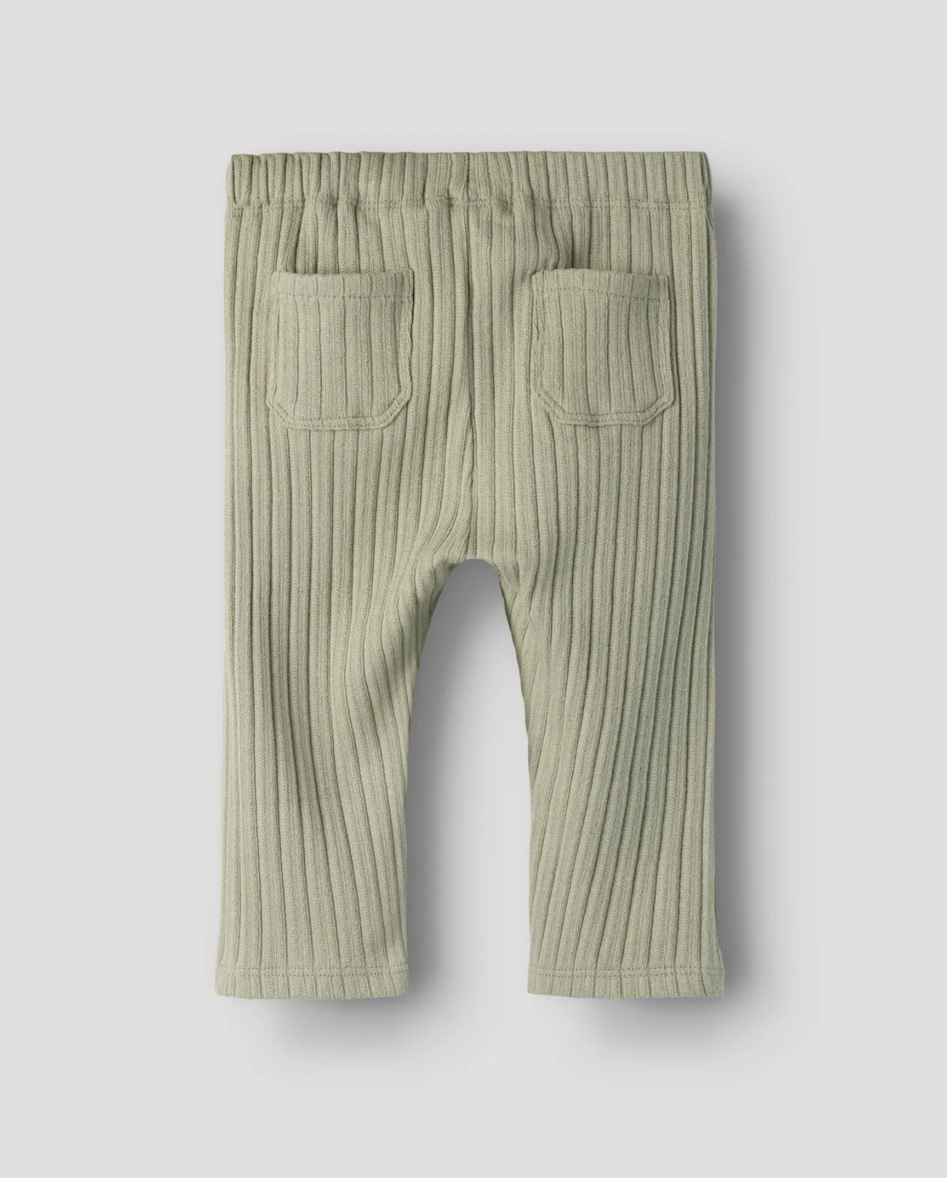 EKOLOGISK BOMULL BYXOR -  NBMTAO LOOSE PANT LIL - Seagrass