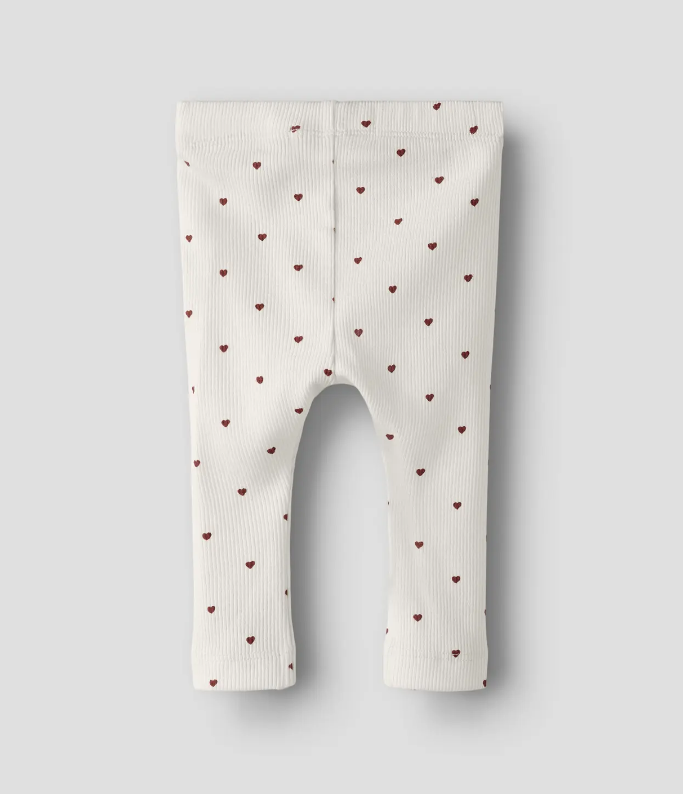 TRYCKTA LEGGINGS - NBFGAGO SLIM LEGGING LIL NOOS - Coconut Milk HEART