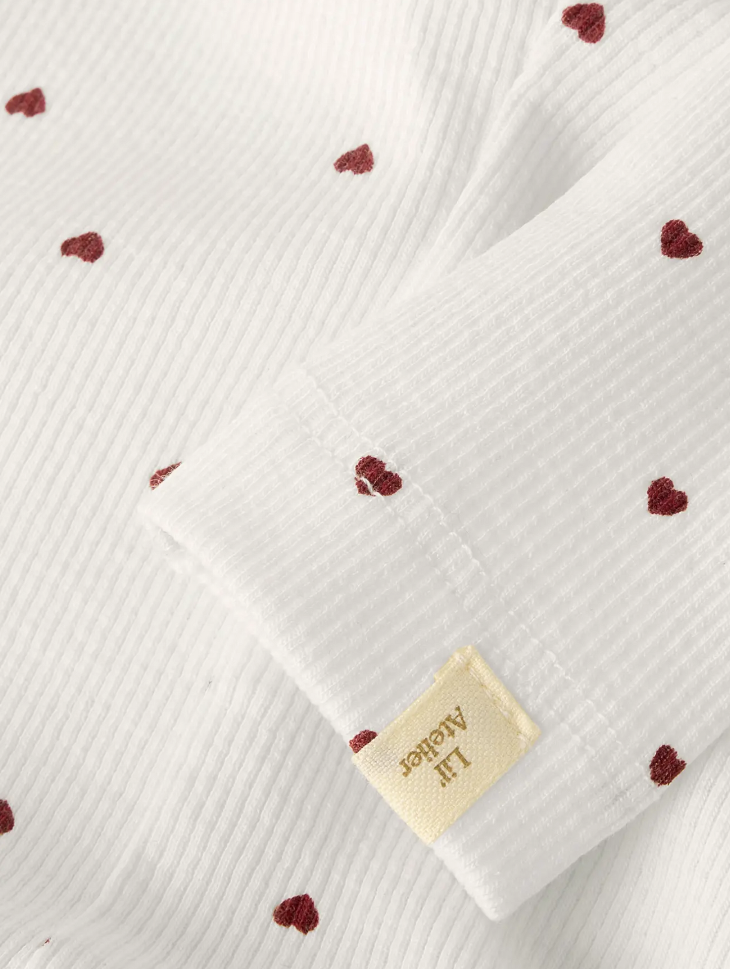 TRYCKTA LEGGINGS - NBFGAGO SLIM LEGGING LIL NOOS - Coconut Milk HEART