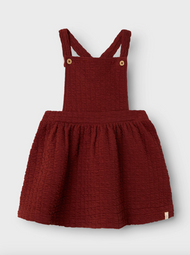 SISTA CHANSEN stl.122 JERSEY KLÄNNING - Spiced Apple