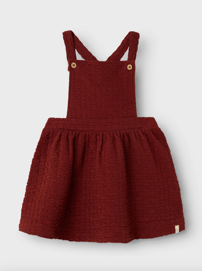 SISTA CHANSEN stl.122 JERSEY KLÄNNING - Spiced Apple