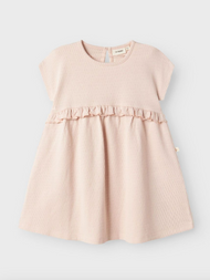 Lil' Atelier MINI  KLÄNNING I EKOLOGISK BOMULL - Peach Whip