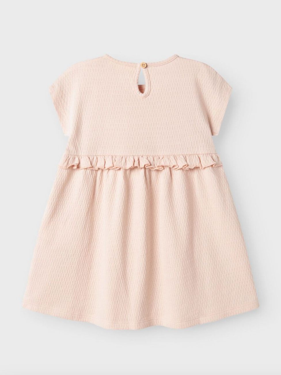 Lil' Atelier MINI  KLÄNNING I EKOLOGISK BOMULL - Peach Whip