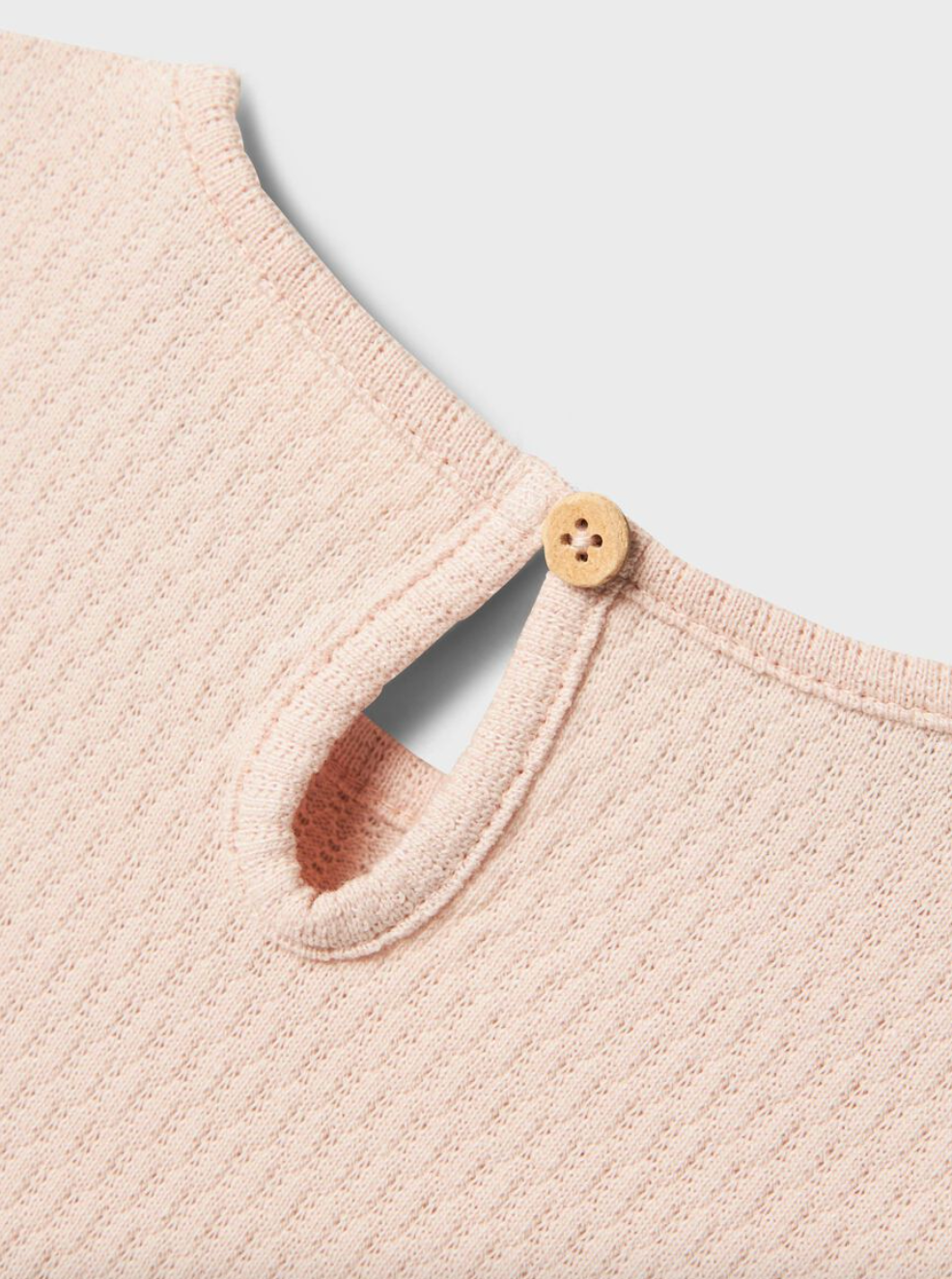 Lil' Atelier MINI  KLÄNNING I EKOLOGISK BOMULL - Peach Whip