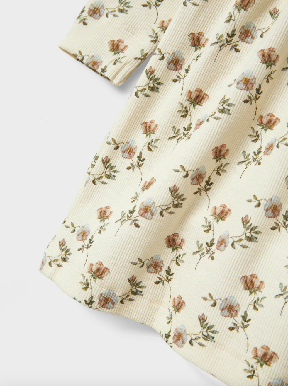 Lil'Atelier - NMFGAVO ENO LS DRESS LIL - Turtledove/Flower