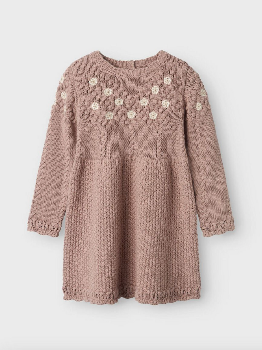 Lil' Atelier MINI  STICKAD KLÄNNING - Etherea