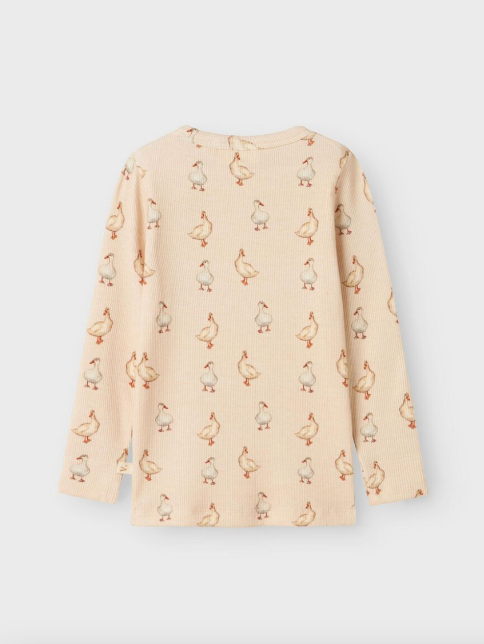 Lil' Atelier MINI  SLIM FIT LÅNGÄRMAD TOPP - Sand Dollar