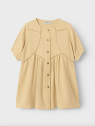 Lil' Atelier MINI  LÖS KLÄNNING - Taus Taupe