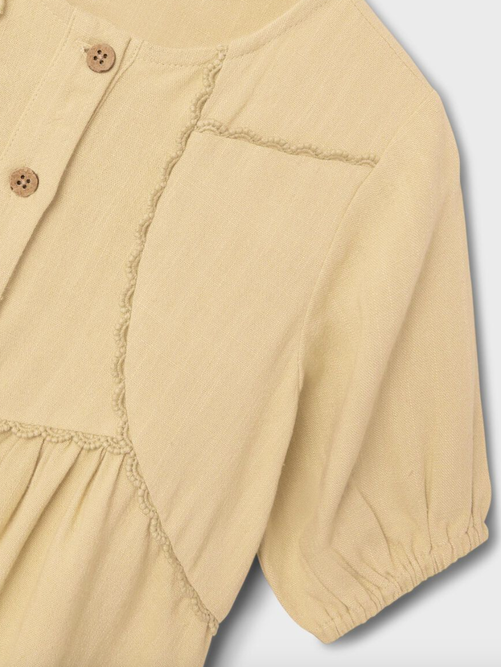 Lil' Atelier MINI  LÖS KLÄNNING - Taus Taupe