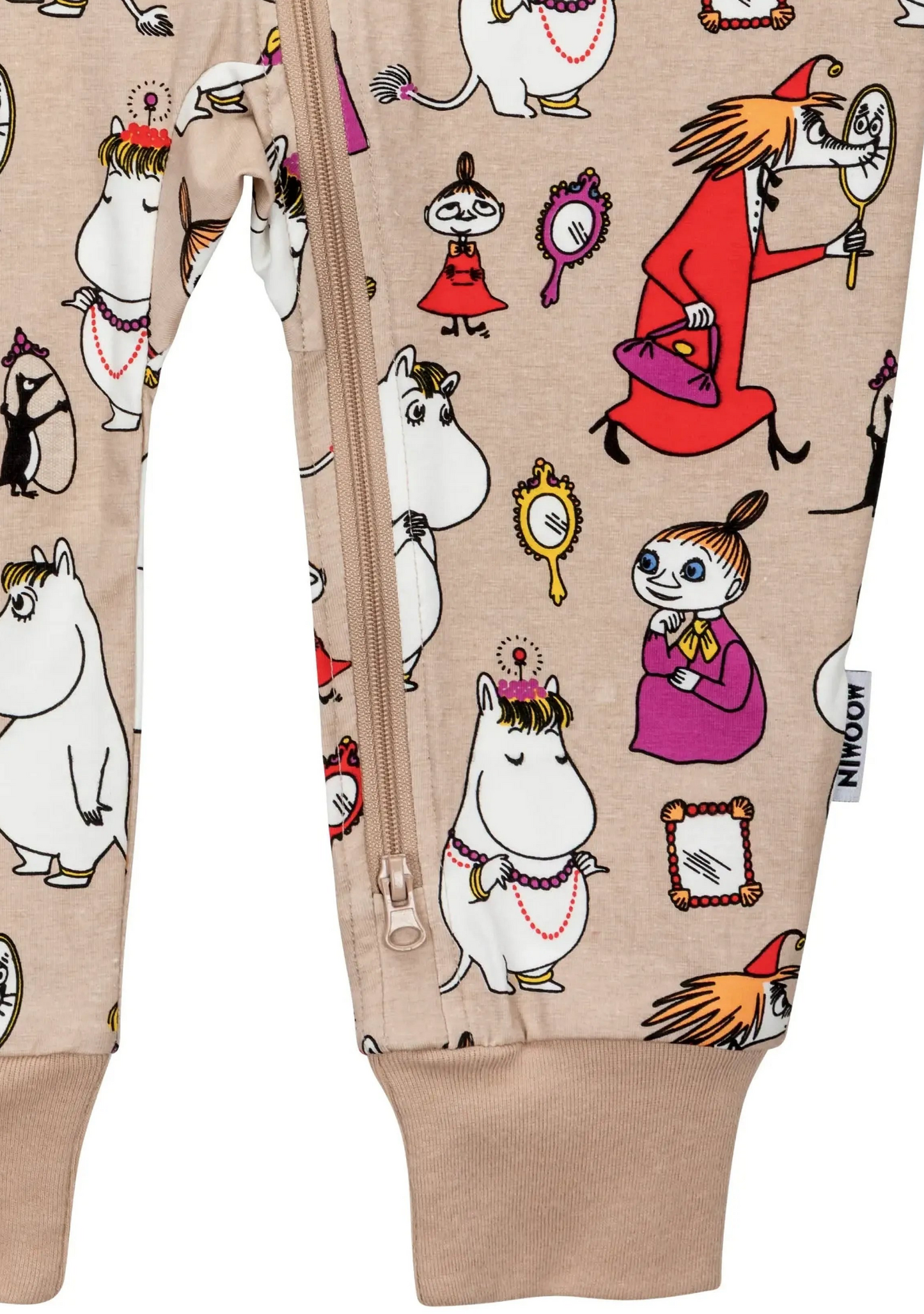 Moomin - SPEGLAR PYJAMAS BEIGE