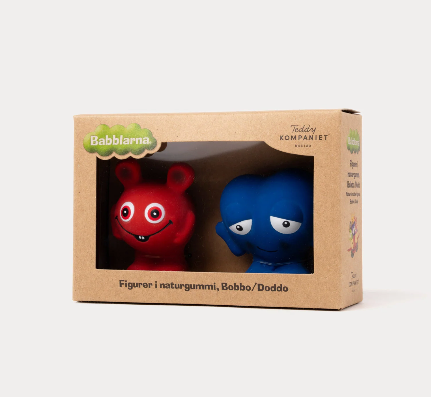 Babblarna, Figurer i naturgummi, Bobbo/Doddo