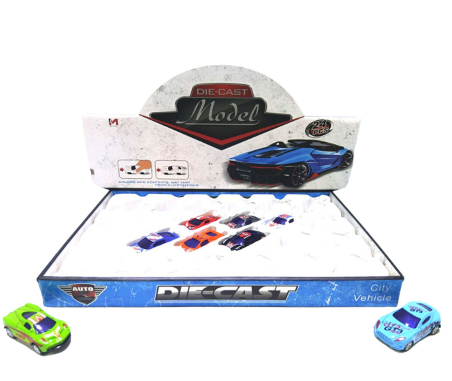 Blandade BILAR 7 CM