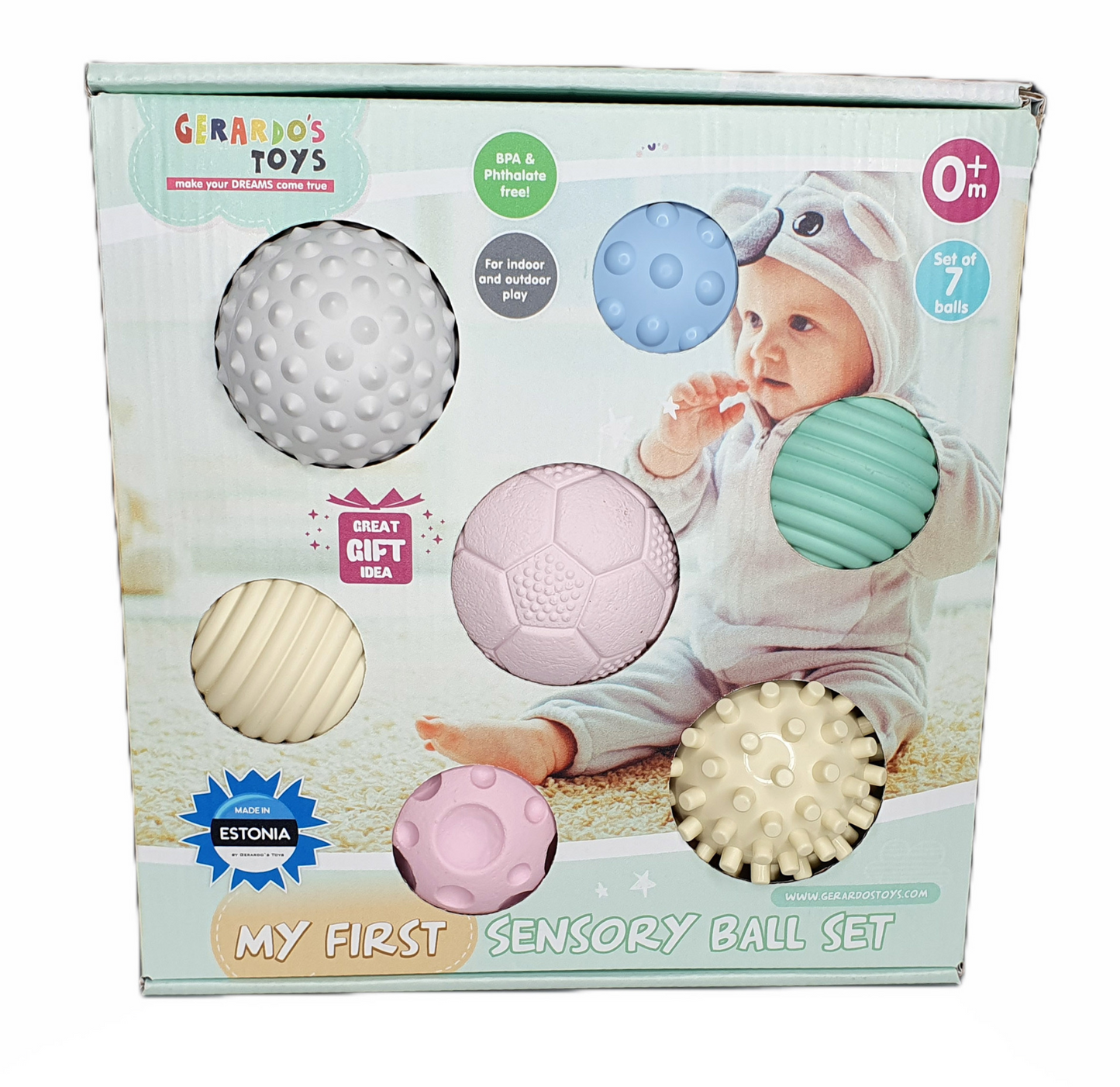 My First Sensory Ball Set 7 pcs 0m+