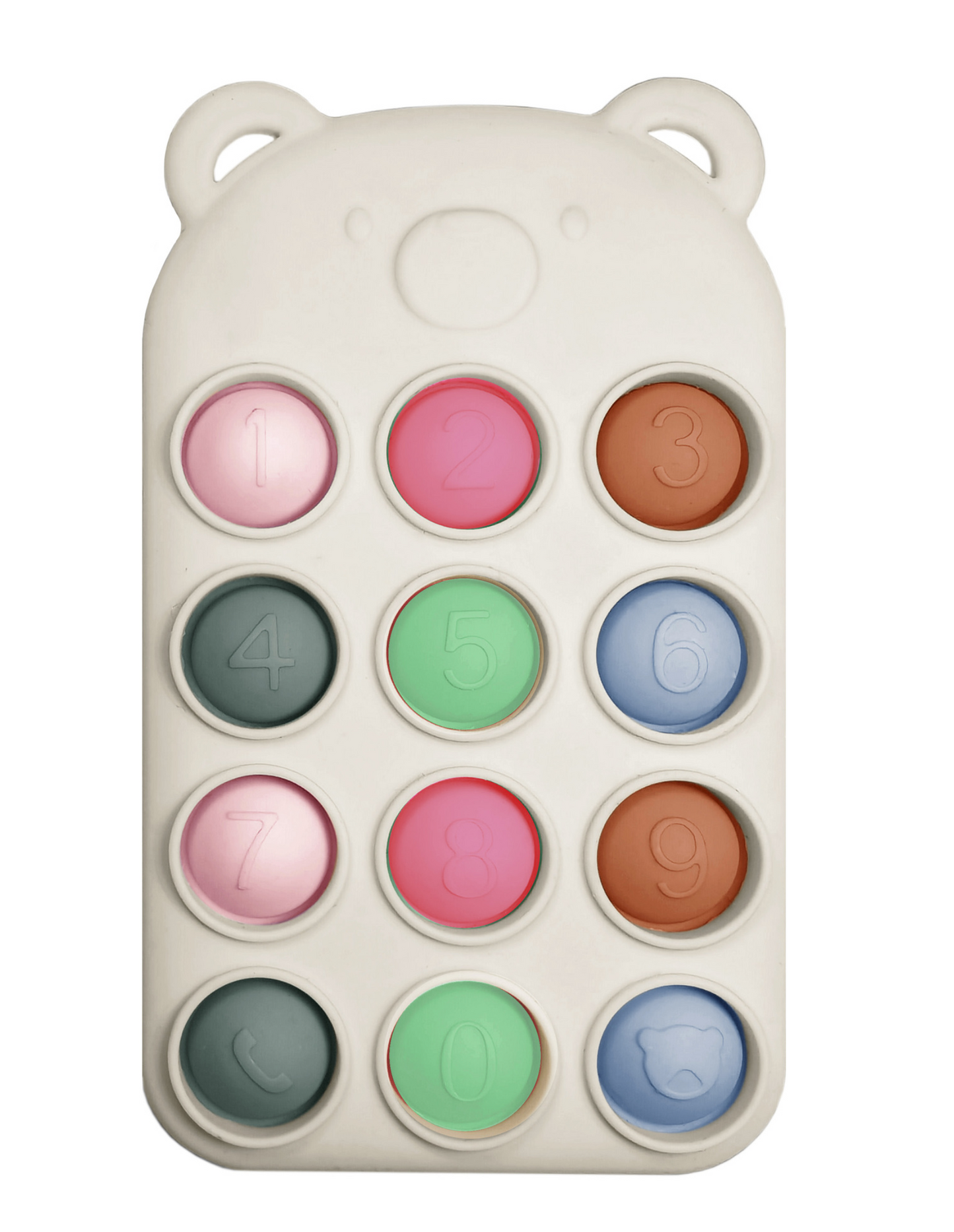 Soft Silicone Bitleksak "Pop-it Remote"