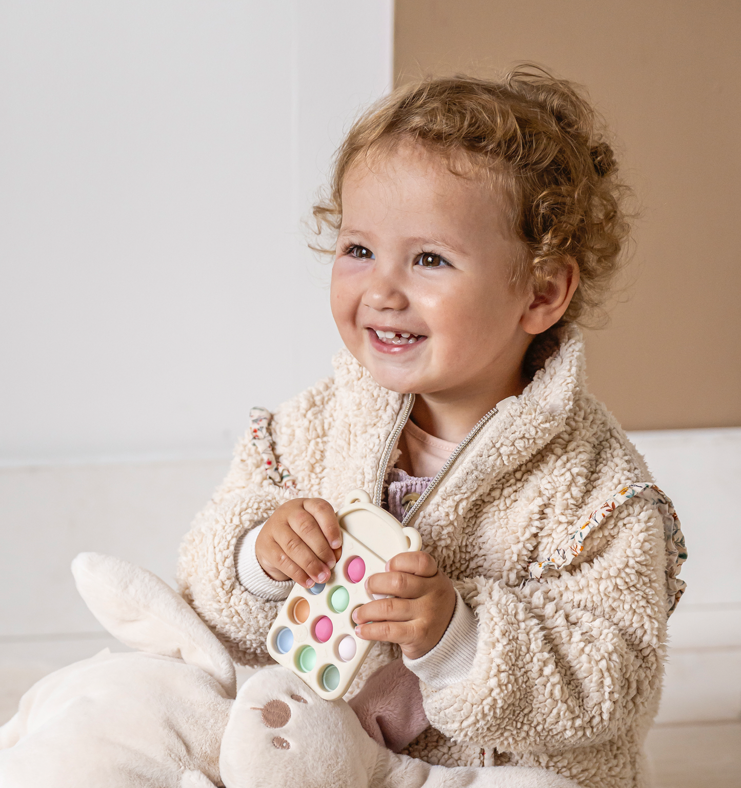 Soft Silicone Bitleksak "Pop-it Remote"