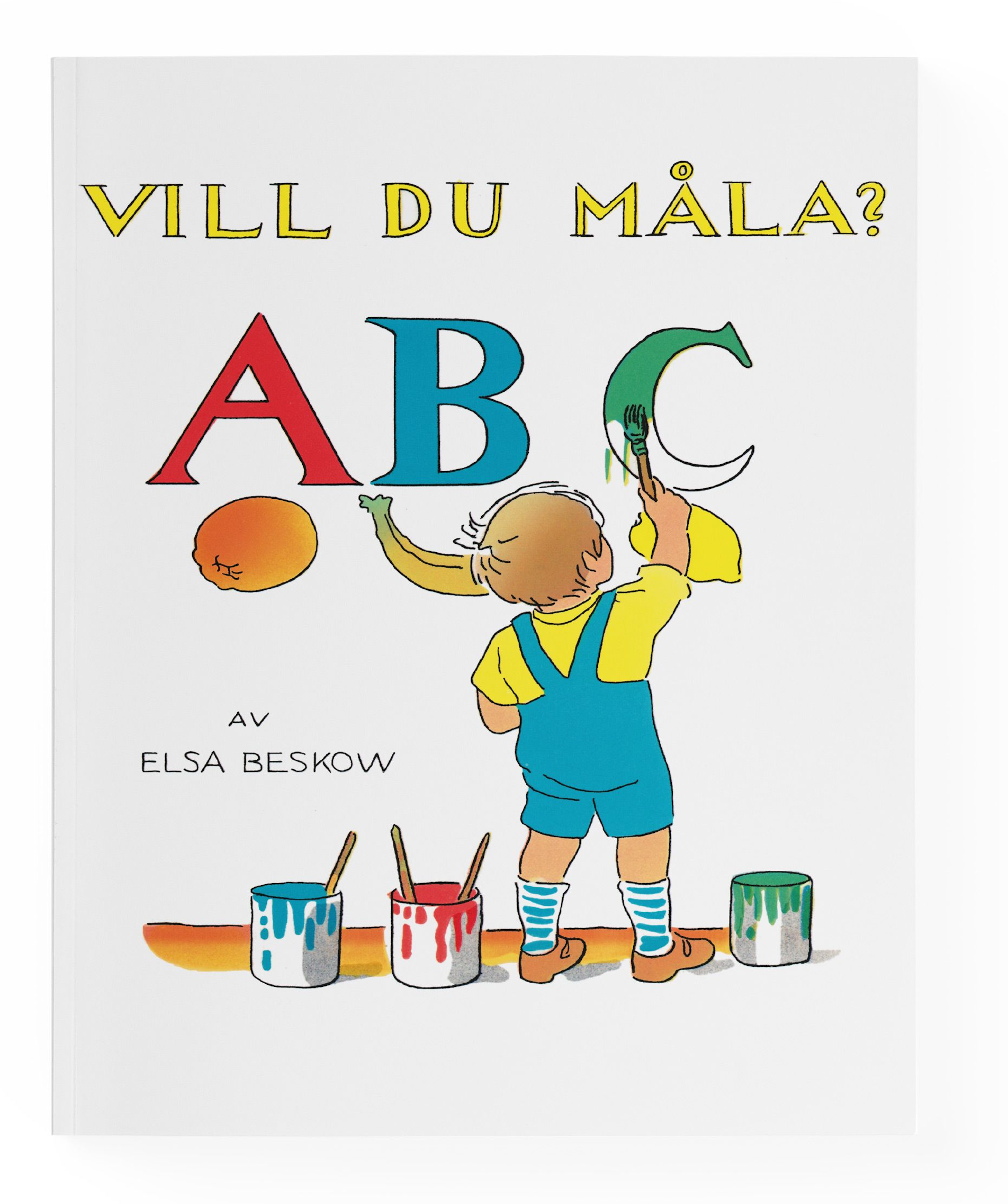 Vill du måla? ABC Målarbok