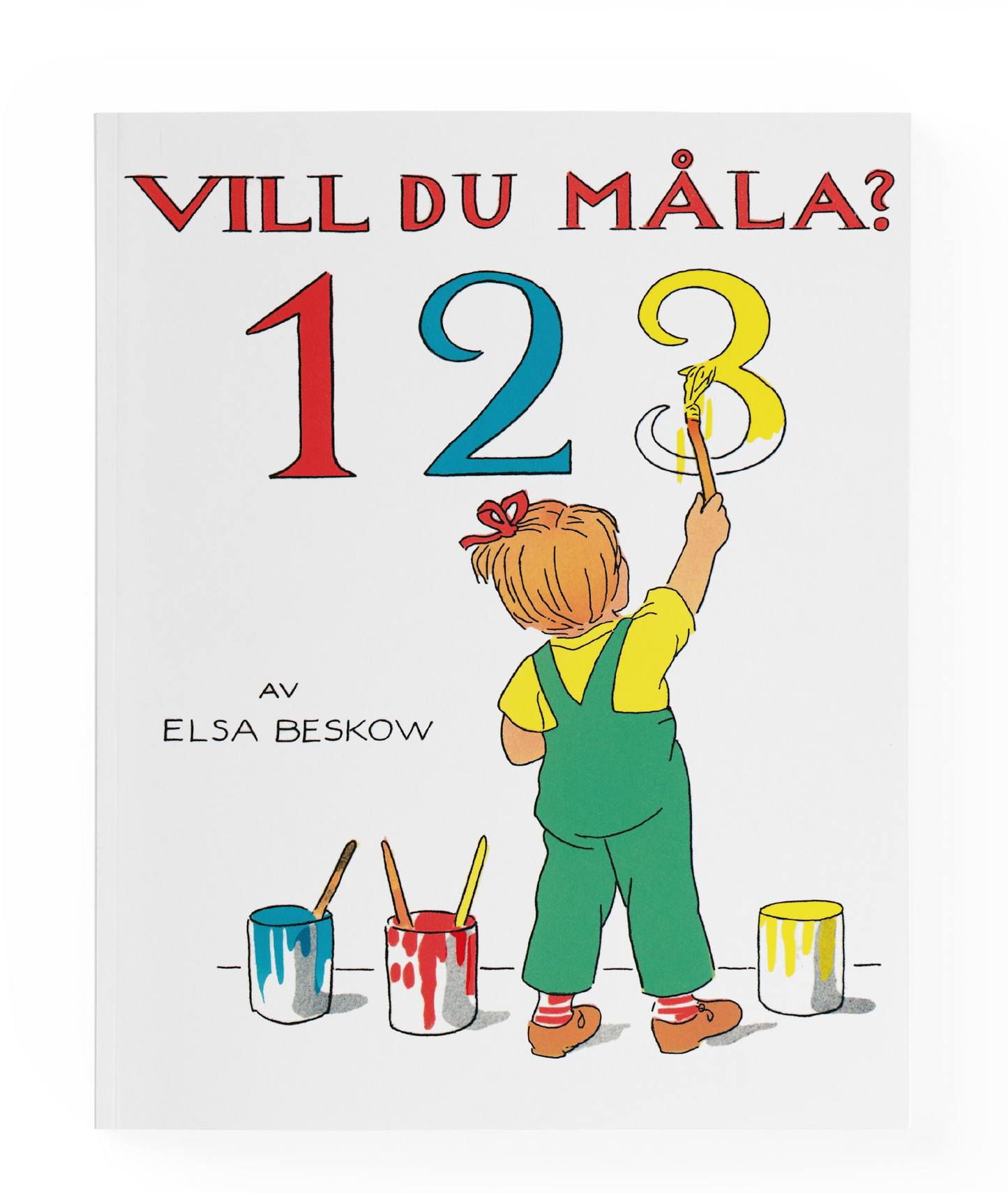 Vill du måla? 123 målarbok