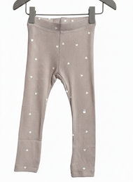 SISTA EXEMPLARET - Stl.62 SLIM LEGGINGS M HJÄRTAN