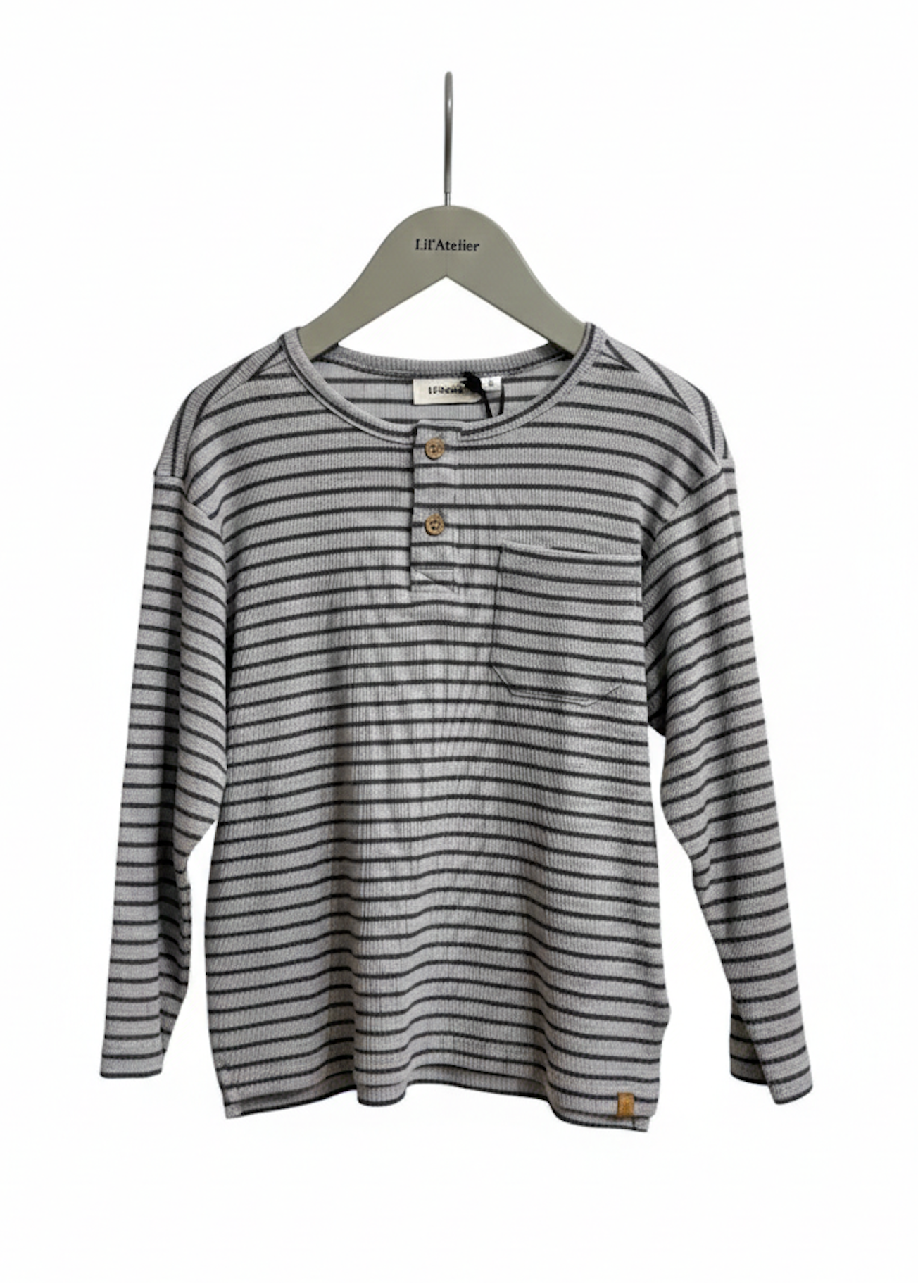 NORMAL PASSFORM LÅNGÄRMAD TRÖJA - Harbor mist