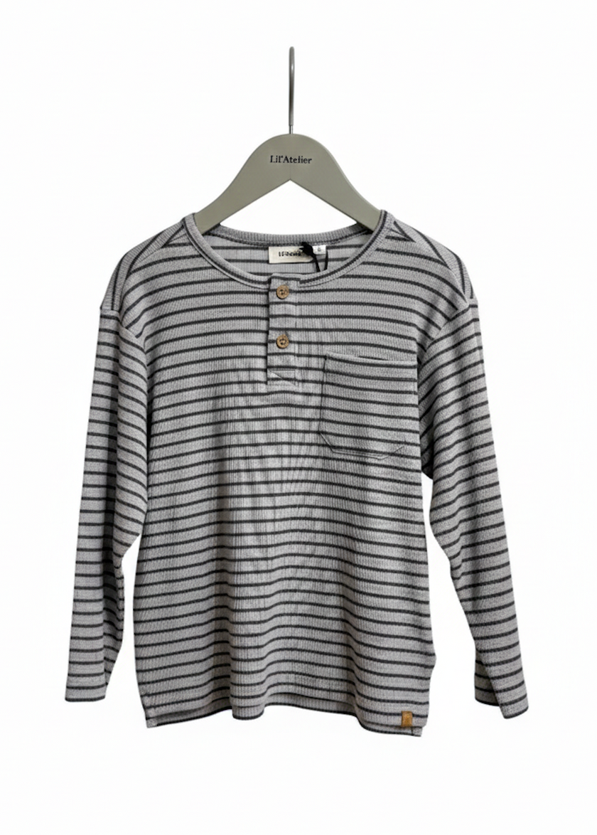 NORMAL PASSFORM LÅNGÄRMAD TRÖJA - Harbor mist