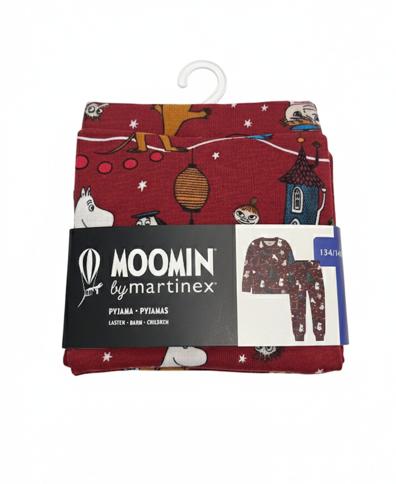 SISTA EXEMPLARET - Stl.134/140 MUMIN PYJAMAS