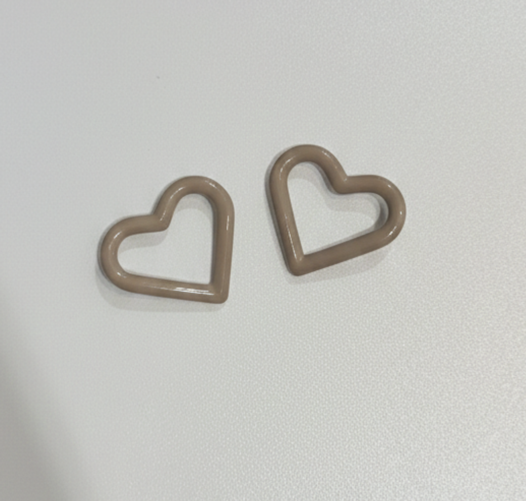 Lil'Atelier Hårspänne hjärtformat