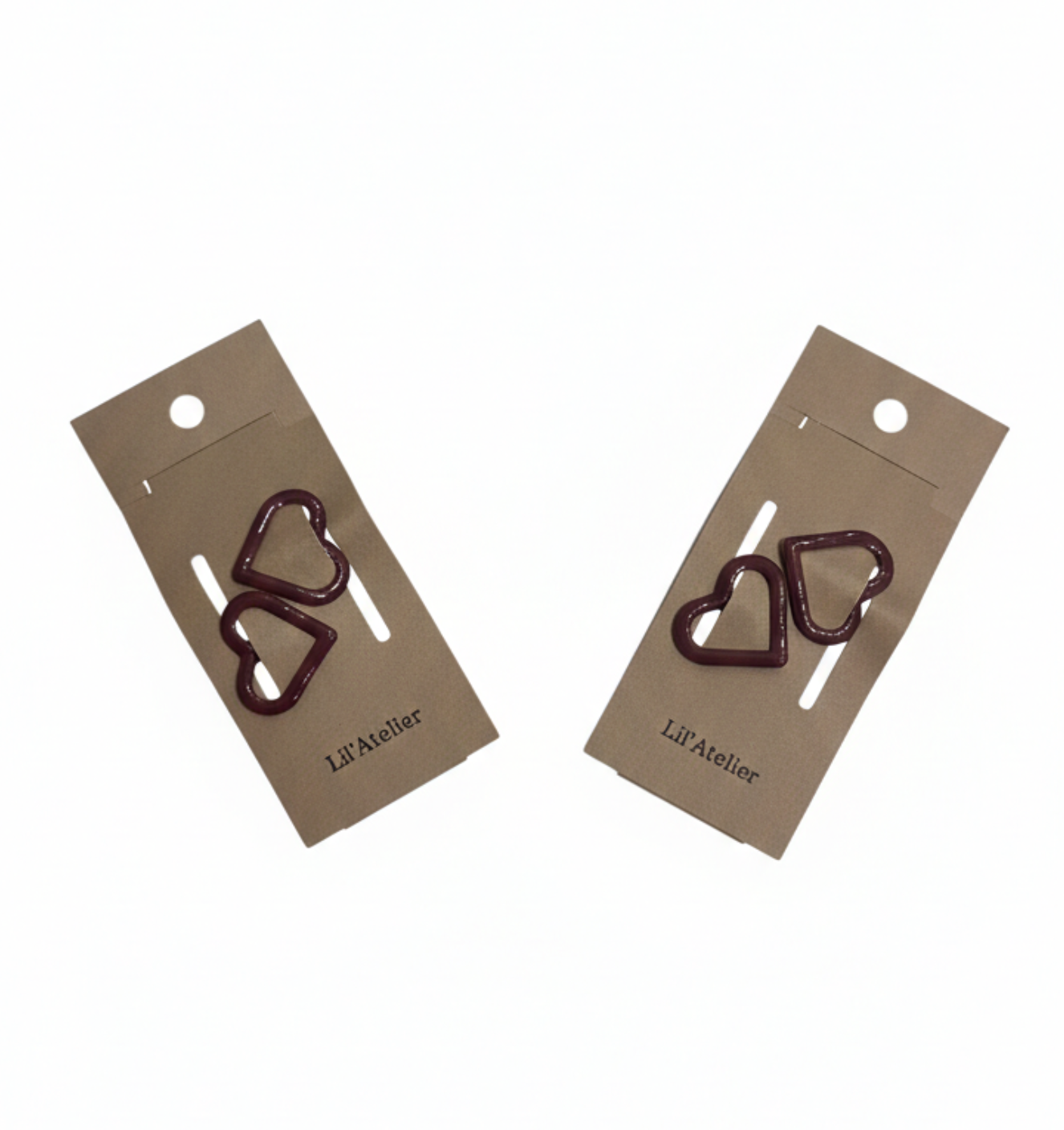 Lil'Atelier Hårspänne hjärtformat