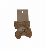 Hårsnodd Rosett 2-p