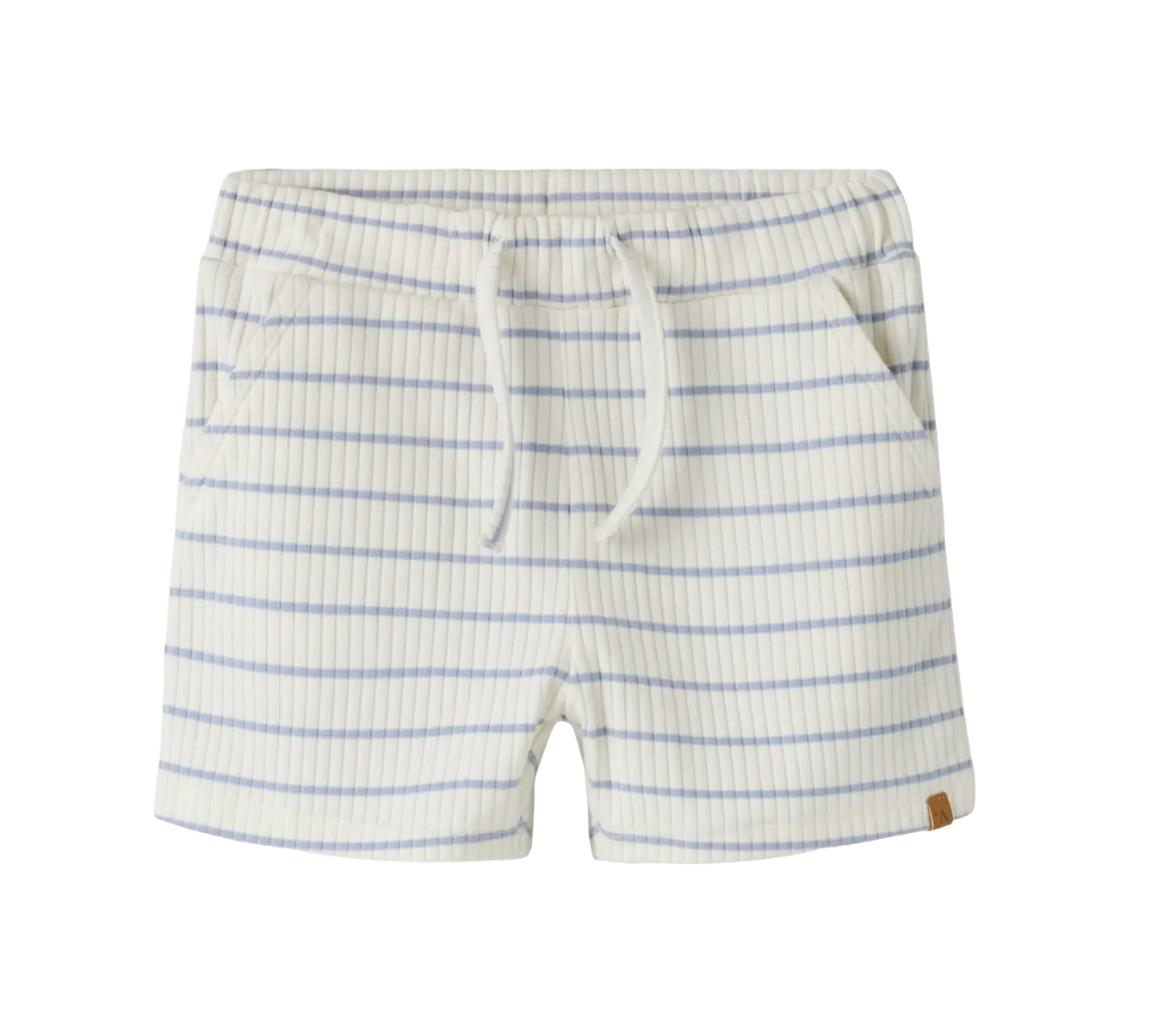 NMMKAIL - SHORTS LIL - Coconut Milk/ZEN BLUE
