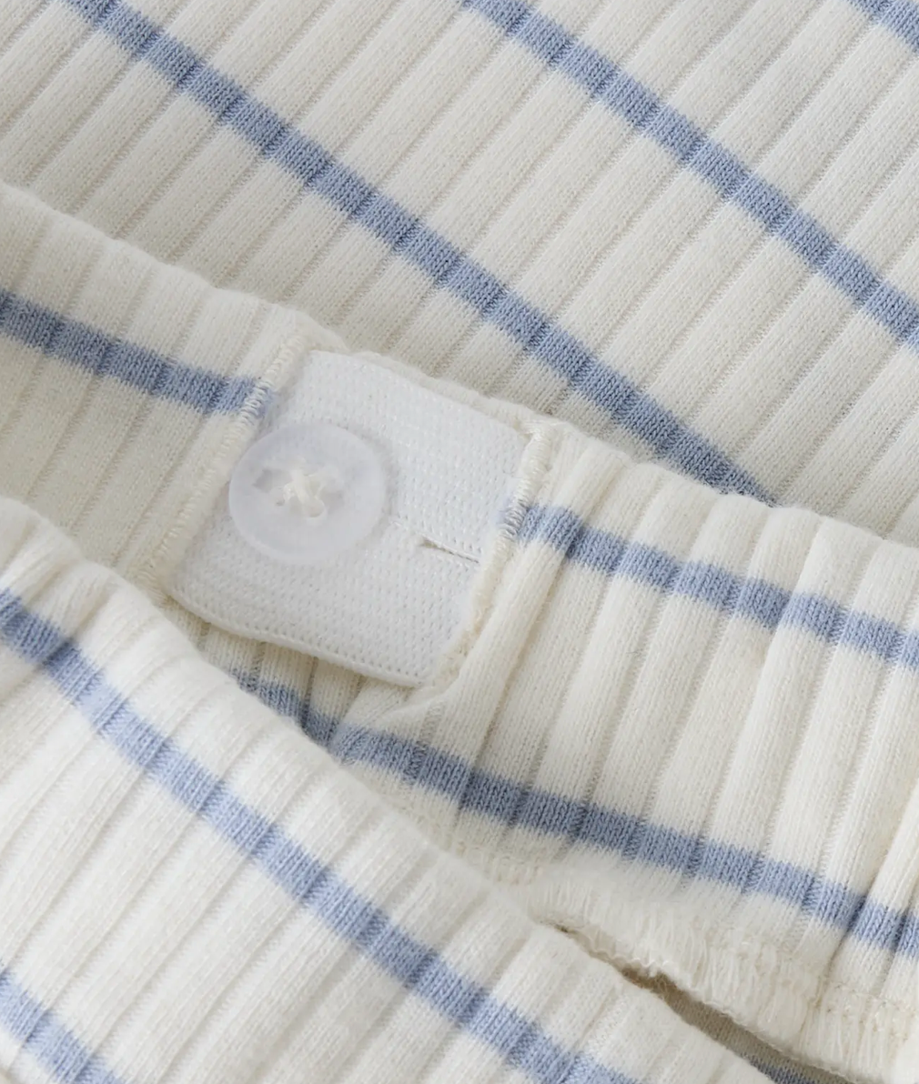 NMMKAIL - SHORTS LIL - Coconut Milk/ZEN BLUE