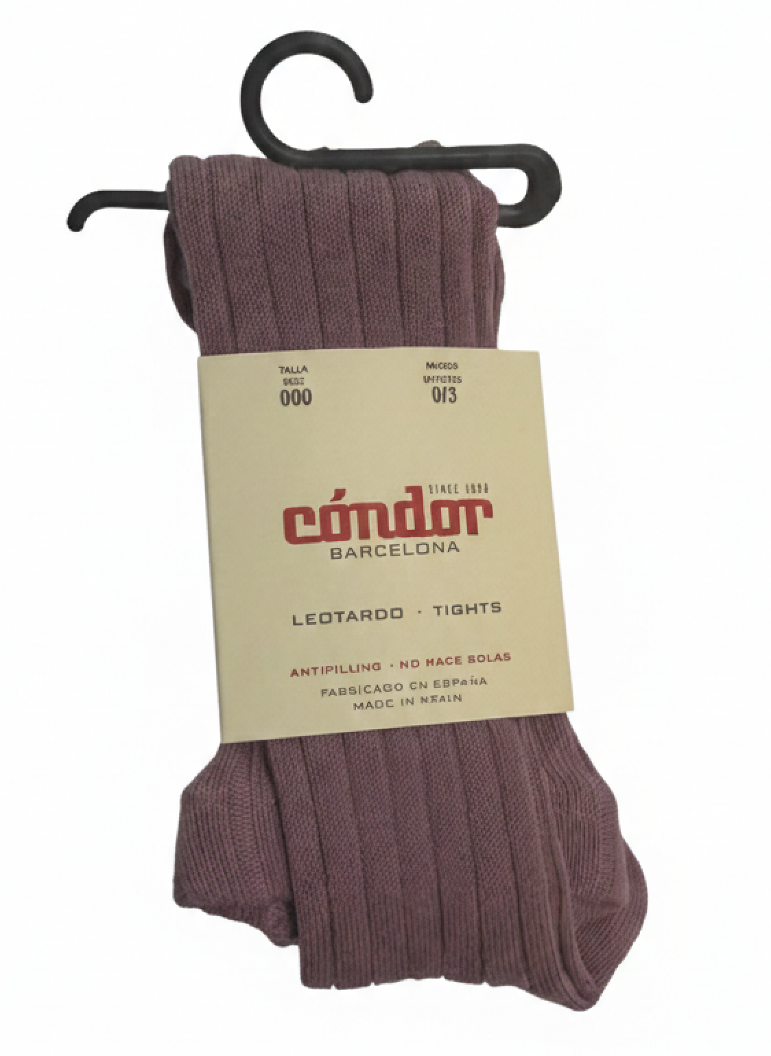 Ribbade strumpbyxor 0-3m Col.675