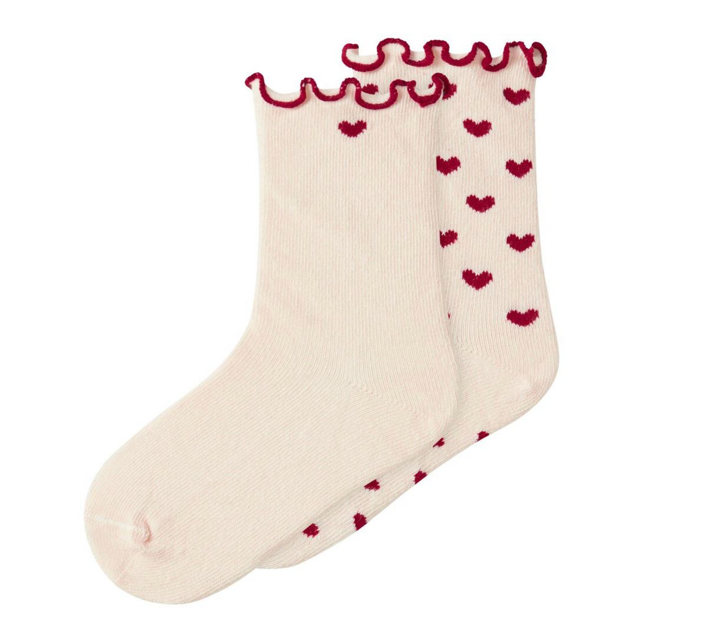 2 PACK SOCKS hjärtan