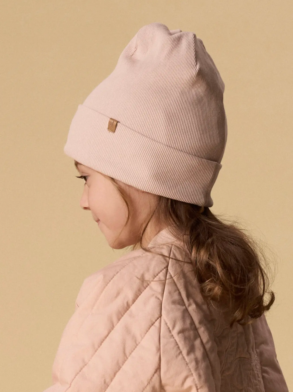 Tunn bomullsmössa - NMNLAMOE LO HAT LIL - Cameo Rose